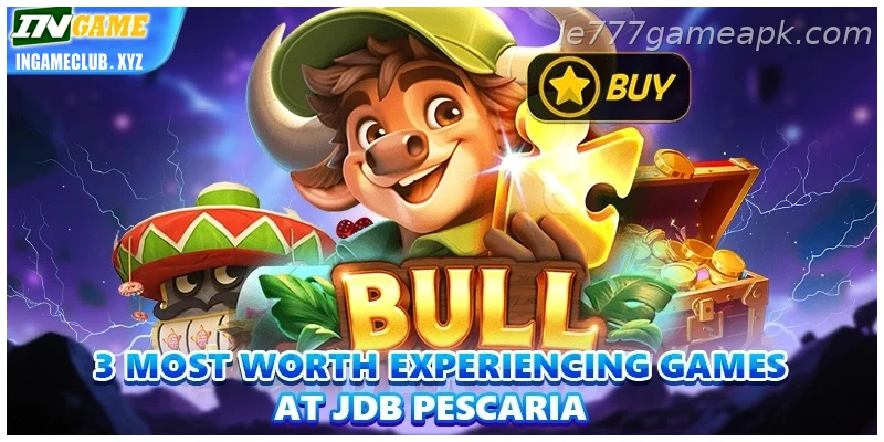 Essential 3 most worth experiencing games at Clear jDB Pescaria