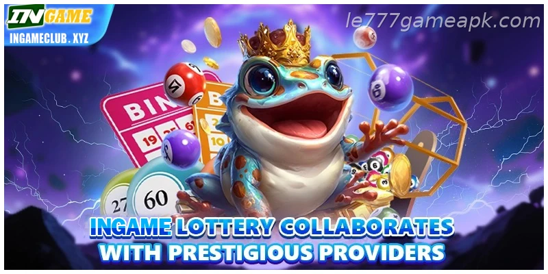 IE777 online lottery collaborates with prestigious providers