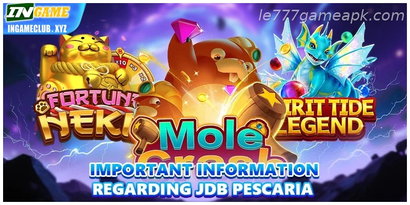 For betting users, important information regarding Clear jDB Pescaria