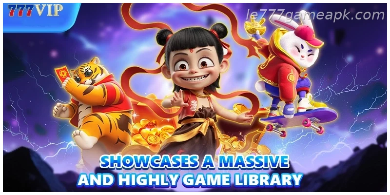 For Indian users, showcases a massive and highly game library