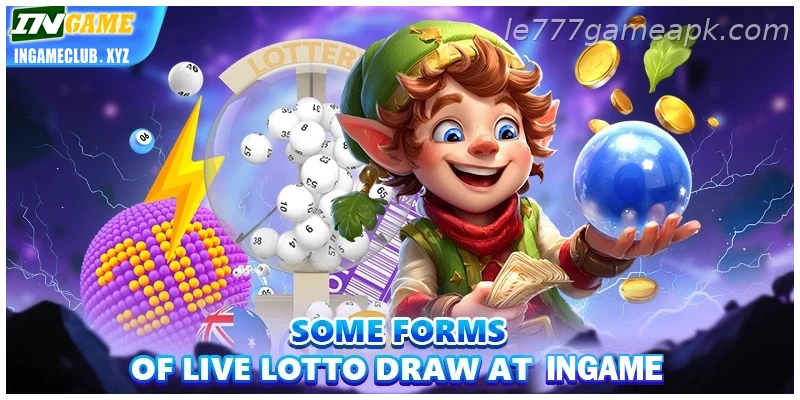 Some forms of Live Lottery Draw at IE777 India